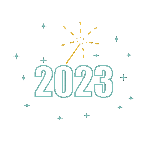 New Year Sticker