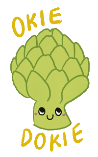 Okiedokieartichokey Sticker