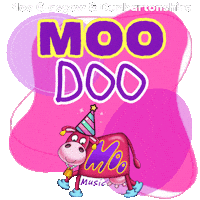 Party Birthday Sticker by MooMusicGlasgow