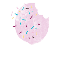 greatamericancookies cartoon bounce cookie sprinkles Sticker