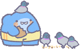 Hungry Breakfast Time Sticker by KdeeStix