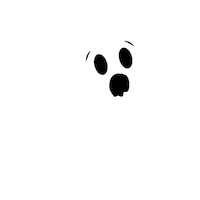 Halloween Ghost Sticker