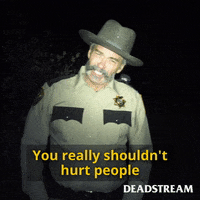 Threaten Law Enforcement GIF by Deadstream