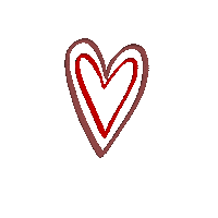 Herz4Druck herz heartbeat bunt herklopfen Sticker