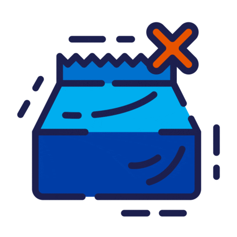 OceanaPH plastic plastics oceana breakfreefromplastic Sticker