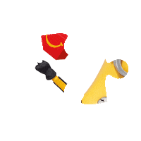 Mcdonalds Minions Sticker by AkeedApp