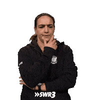 Bored Thinking Sticker