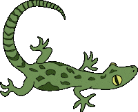 Summer Camp Gecko Sticker by Rock City Church