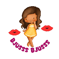 Beijo Sticker by Atelier das Arteiras