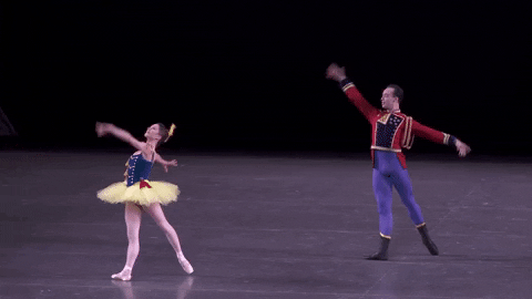 stars and stripes ballerina GIF by New York City Ballet