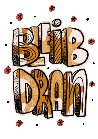 Motivation Bleibdran Sticker