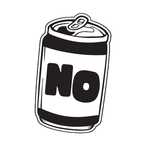 Soda No Sticker by Aloha Exchange