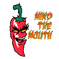 Chili Pepper Burn Sticker