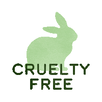Cruelty Free Bunny Sticker by K. Hall Studio