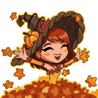 timeprincesses autumn otoño pumkin timeprincess Sticker