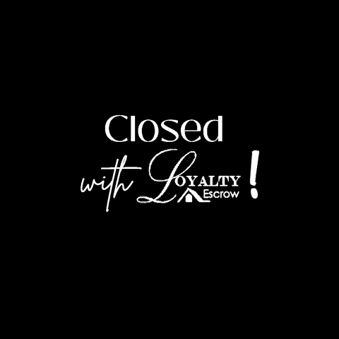 Closed GIF by Loyalty Escrow