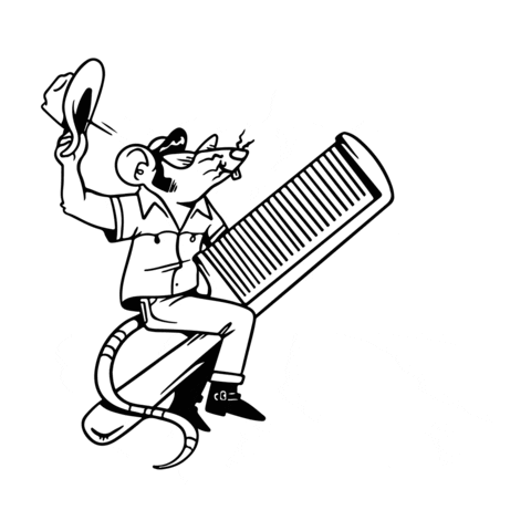 Purohandsome giphyupload handsome barber barbershop Sticker