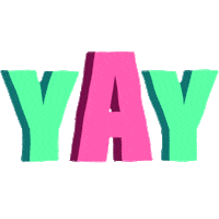 Yay Sticker by Demic