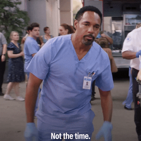 Greys Anatomy No GIF by ABC Network