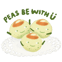 Chinese New Year Peace Sticker