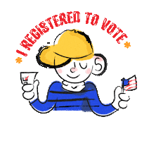 unofficialcommittee vote voting register vote2020 Sticker