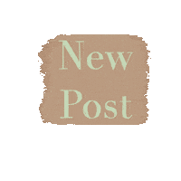 Pink New Post Sticker