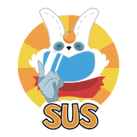 Chinese New Year Rabbit Sticker by riverhongbao