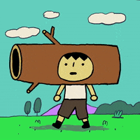 joy log off GIF by Percolate Galactic