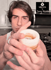Tea Drinking GIF by Jerry Habibi