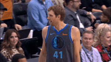 checking in dallas mavericks GIF by NBA