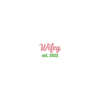 Wifey Sticker by The Wedding Brigade