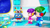 Friends Celebrate GIF by moonbug