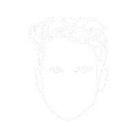 del pino face Sticker by Trap Invaders