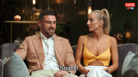Reality Tell GIF by Married At First Sight