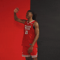 Latrell Hoover GIF by Texas Tech Basketball