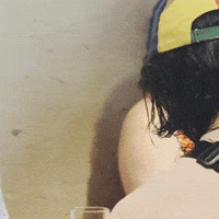 Goosify yes thumbs up eating goosify GIF