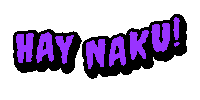 Filipino Hay Sticker