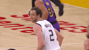 joe ingles smirk GIF by Utah Jazz