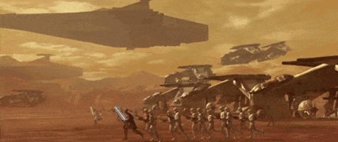 Star Wars Gunship GIF
