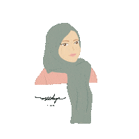 Girl Wink Sticker