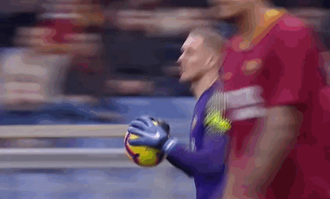 hold up yes GIF by AS Roma