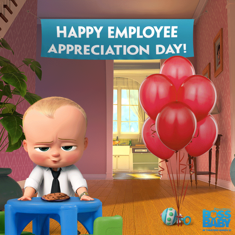 Employee Appreciation Celebrate GIF by The Boss Baby