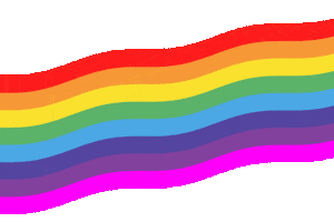 Rainbow Color Sticker by Nora Fikse