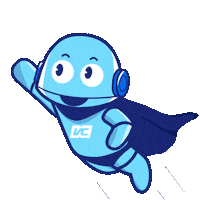 Hero Flying Sticker by vcgamers