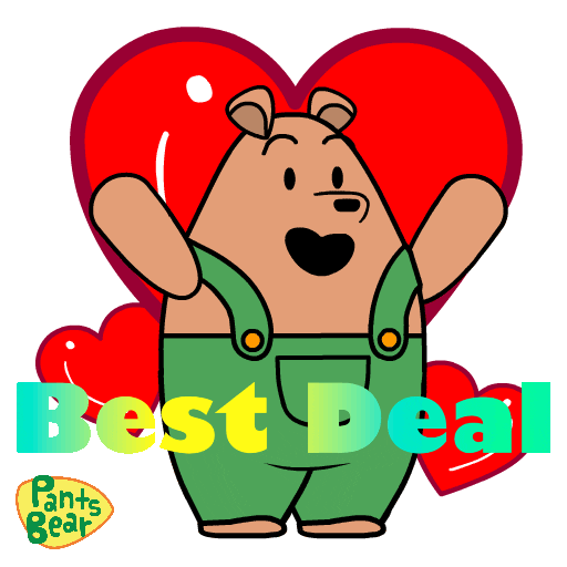 Black Friday Bear Sticker