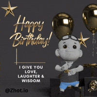 Happy Birthday GIF by Zhot