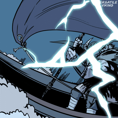 Stormy Weather Storm GIF by VeeFriends