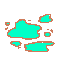 Water Background Sticker