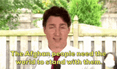 Justin Trudeau Afghanistan GIF by GIPHY News