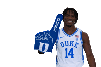College Hoops Nba Sticker by Duke Men's Basketball